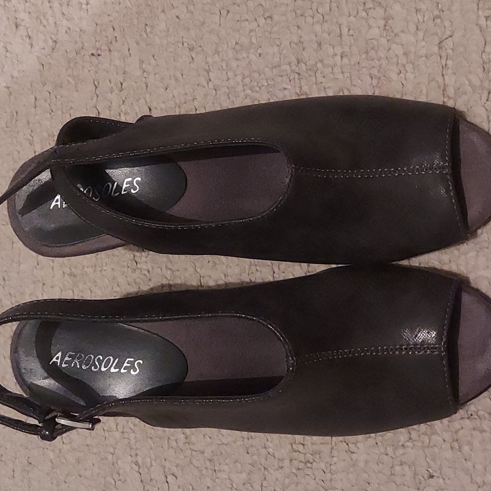 Grey  low heeled Aerosoles